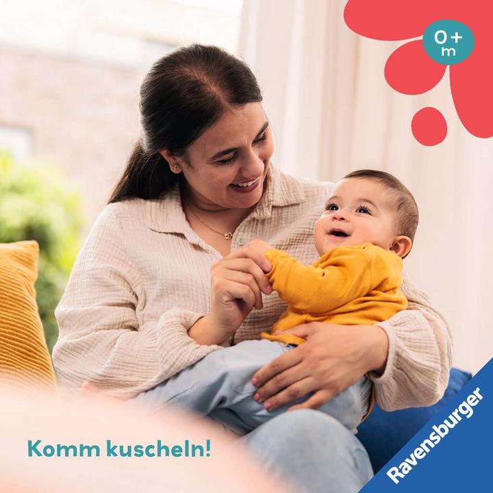 Produktbild Ravensburger 4850 play+ Rassel-Löwe, Kuscheltier mit Rassel, Clip zum Befestigen, Zahnungshilfe