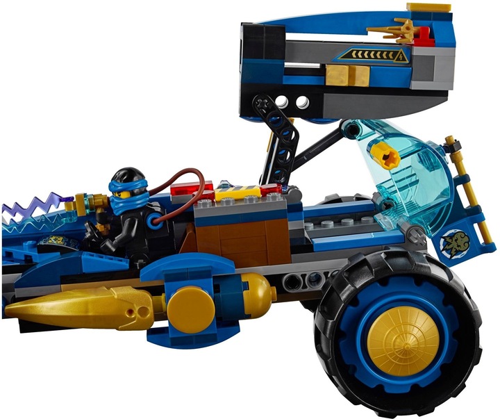 Image du produit LEGO Ninjago Le buggy lance-missiles de Jay (70731, LEGO Ninjago)