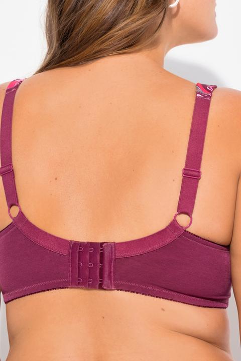 Produktbild Ulla Popken Bügel-BH, Softcups, Blütenspitze, Cup B - E (110 C)