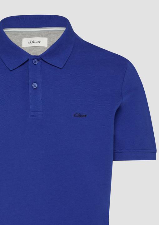 Produktbild S.Oliver Polo-Shirt Poloshirt aus Baumwollpiqué (S)