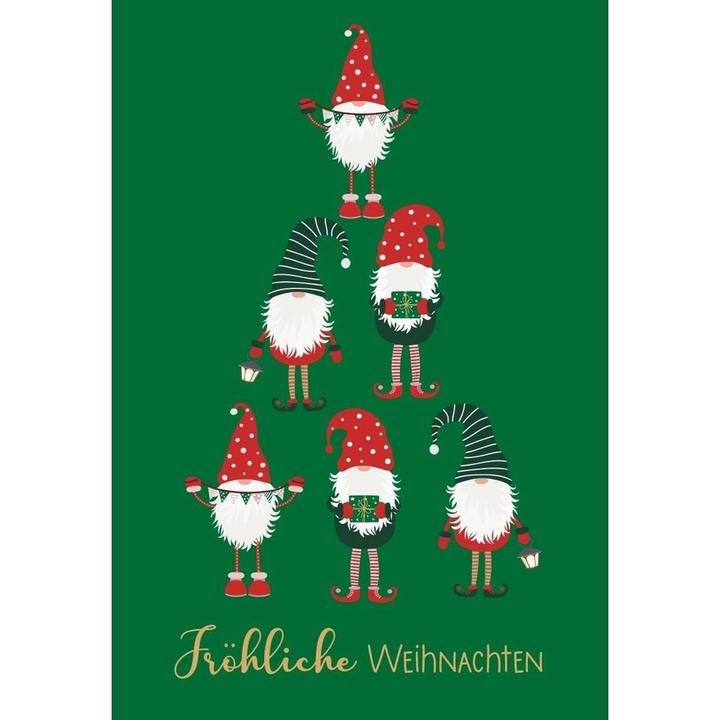Produktbild ABC Weihnachtskarte Frohe Weihnachten B6 (1 Stk.)
