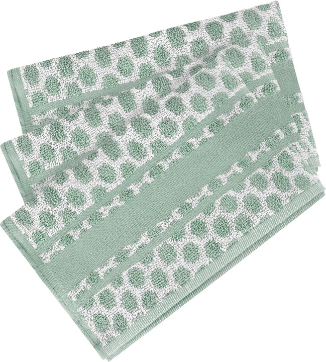 Actual product image Aspero 3 terry cotton tea towels (50 x 70 cm)