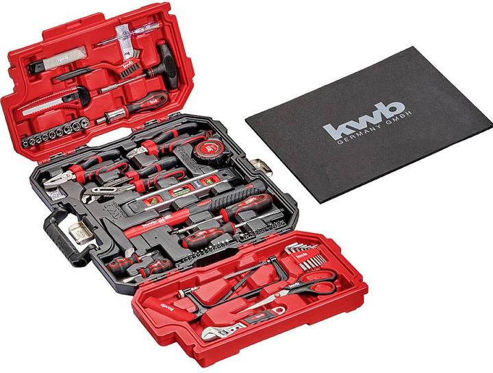 Produktbild kwb Werkzeugkoffer (70 Teile)