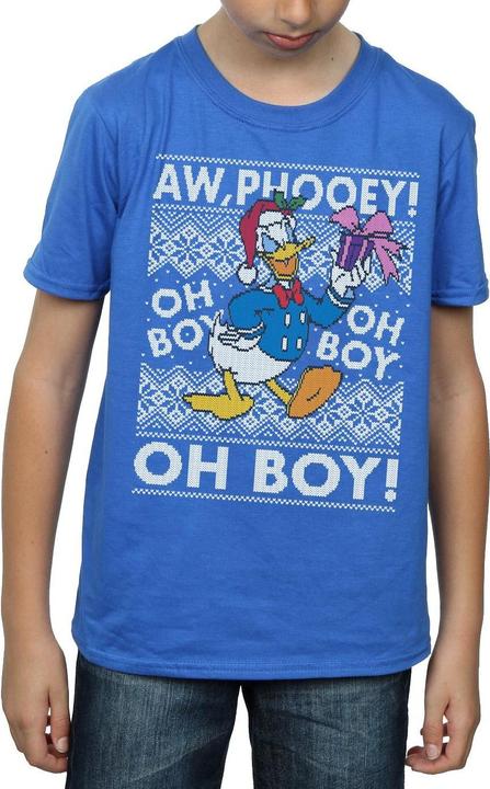 Produktbild Disney Donald Duck Christmas Fair Isle TShirt Jungen (152, 158)