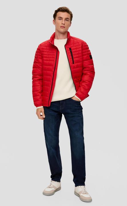 Produktbild s.Oliver Strickpullover Strickpullover mit Rippstruktur (XXL)