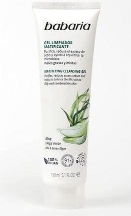 Produktbild Babaria Mattifying Cleansing Gel for Oily/Mixed Skin 150ml (Reinigungsgel, 150 ml)