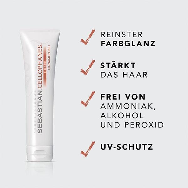 Actual product image Sebastian Cellophanes (Cinnamon Red)
