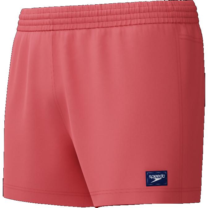 Speedo, Uomini, Costume da uomo, Solid Retro Volley 13, Arancia, (XXL)