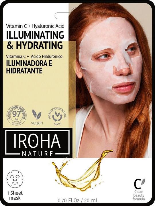Image du produit Iroha Nature Nature - Masque Tissu Visage Éclaircissant (20 ml)