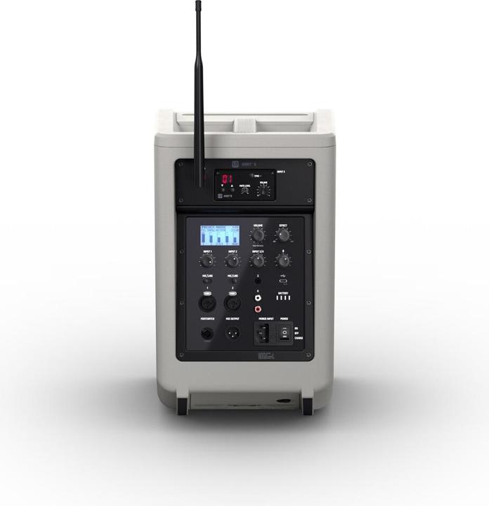 Immagine prodotto LD Systems ANNY® 8 HHD B8 G - Altoparlante PA Bluetooth® portatile con batteria ricaricabile, mixer e 1x (Attivo)