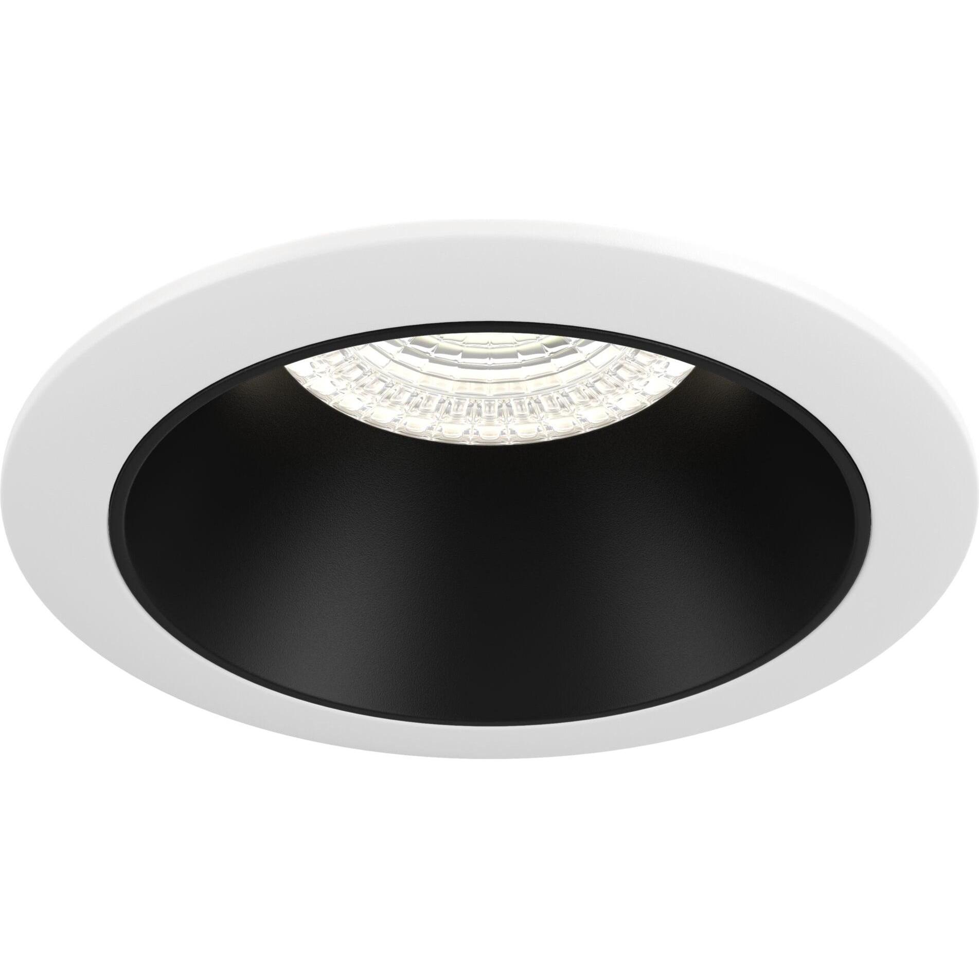 Maytoni, Wandleuchte + Deckenleuchte, Share Downlight, Einbauleuchte GU10 Schwarz-Weiss Ø86mm (GU10)