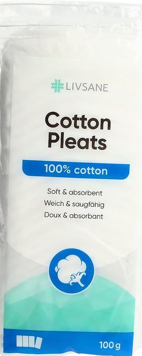 Actual product image Livsane Layered cotton wool (new) Btl 100 g