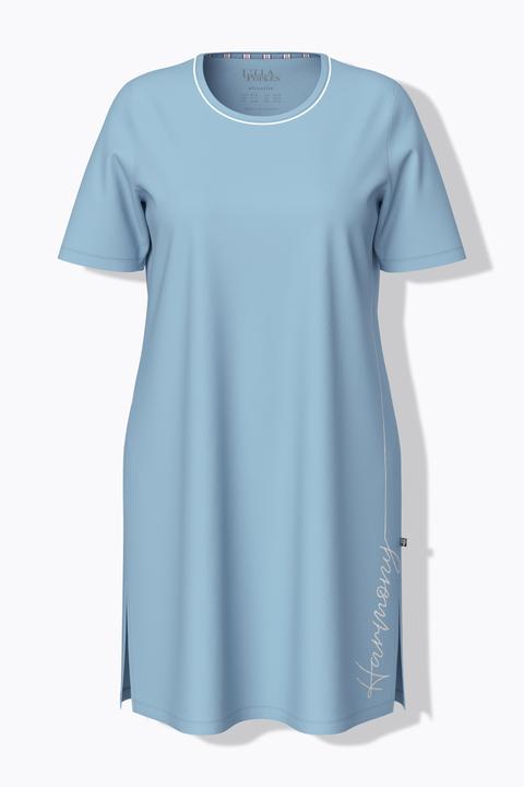 Immagine prodotto Ulla Popken Camicie da notte in confezione doppia con scollo a girocollo/tunica e mezze maniche (62)
