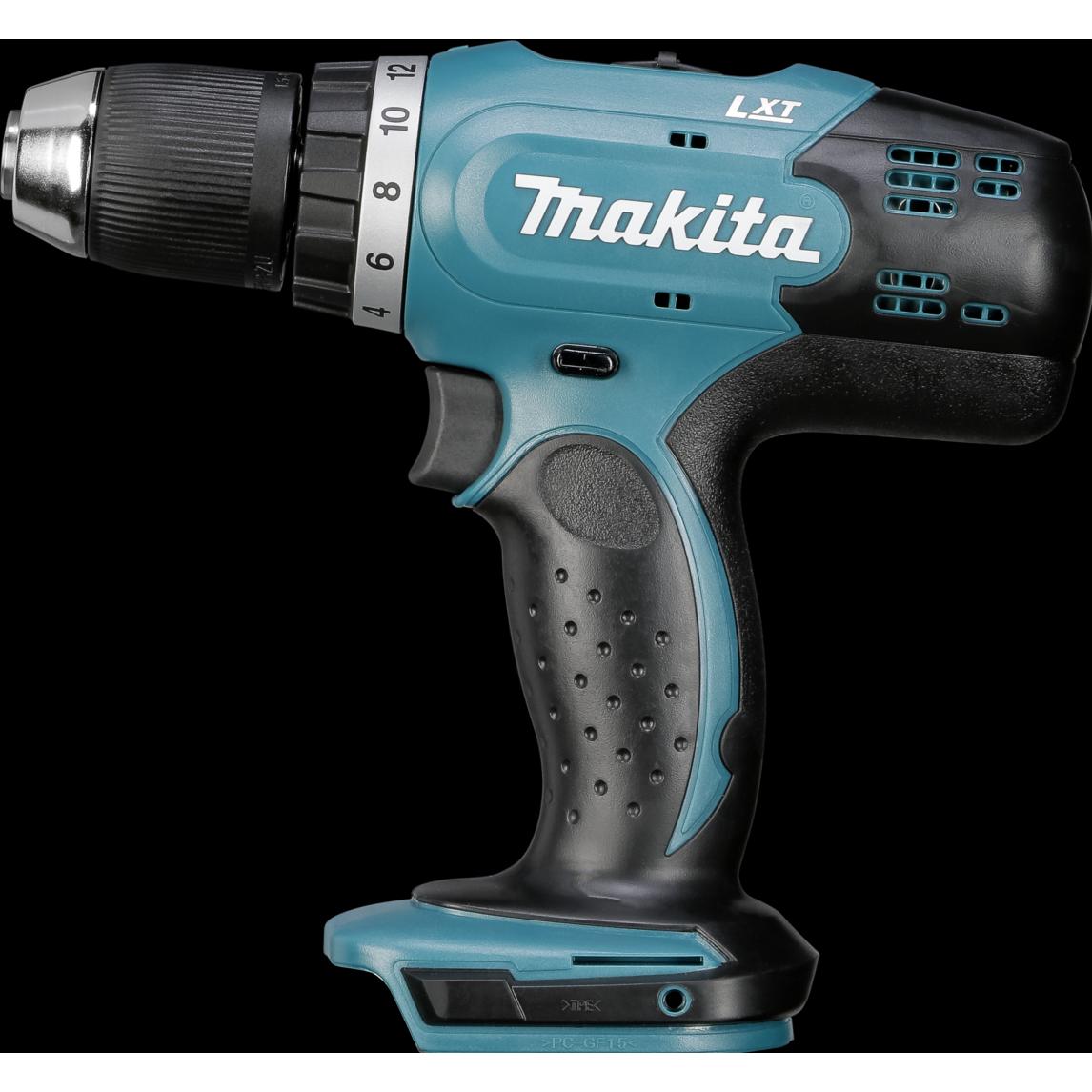 Makita, Bohrmaschine + Akkuschrauber, DDF453Z (Akkubetrieb)