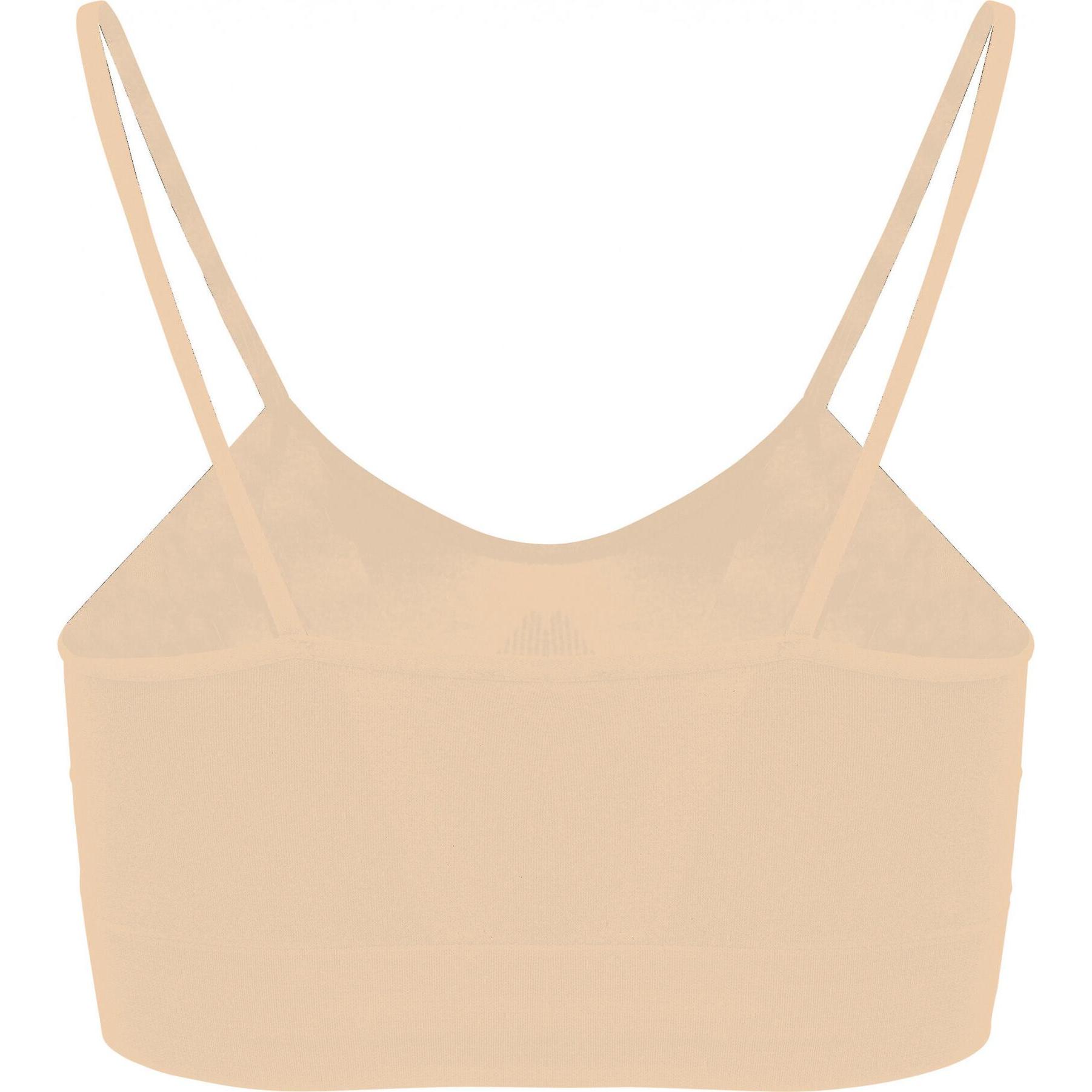 Thumbnail - Kariban, Sport-BH, nahtloser sport-bh, damen (L), Beige, L