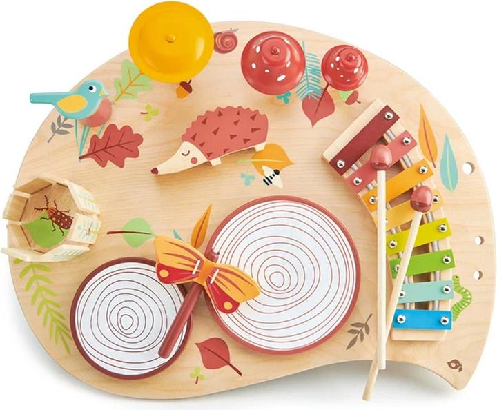 Tender Leaf Toys Musiktisch (Deutsch, Französisch, Italienisch, Englisch)