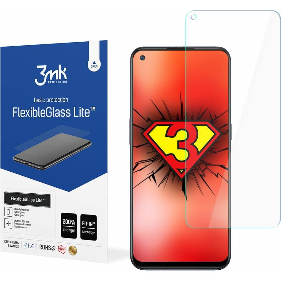 Thumbnail - 3MK hybrid glass FlexibleGlass Lite for OnePlus Nord N100 (1 Stück, OnePlus Nord N100), Smartphone Schutzfolie