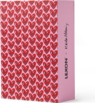 Produktbild Lexon Keith Haring Heart Edition Gift Set (Stromversorgung über USB, Akkubetrieb)