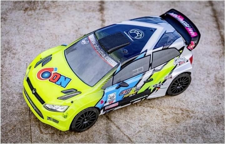 Actual product image Absima Rally Car Speed Demon weiss, 4WD, RTR, 1:12 (RTR Ready-to-Run)