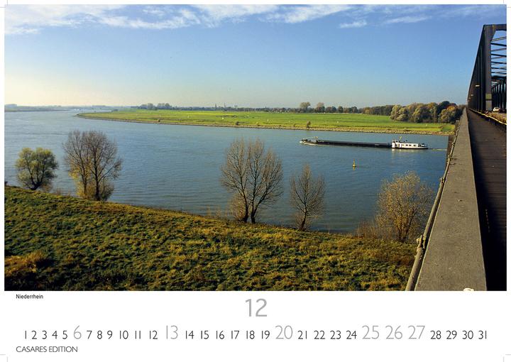 Image du produit Der Rhein 2026 L 35x50cm (35 x 50 cm, Allemand)