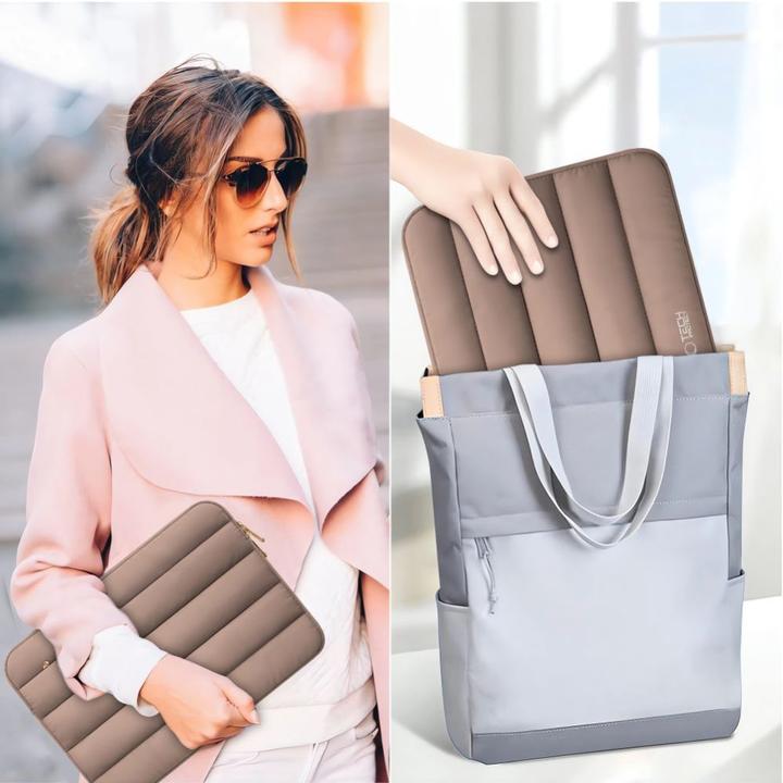 Immagine prodotto Tech-Protect Tech-Protett Fluffy Laptoptasche 15-16 – Braun (16")