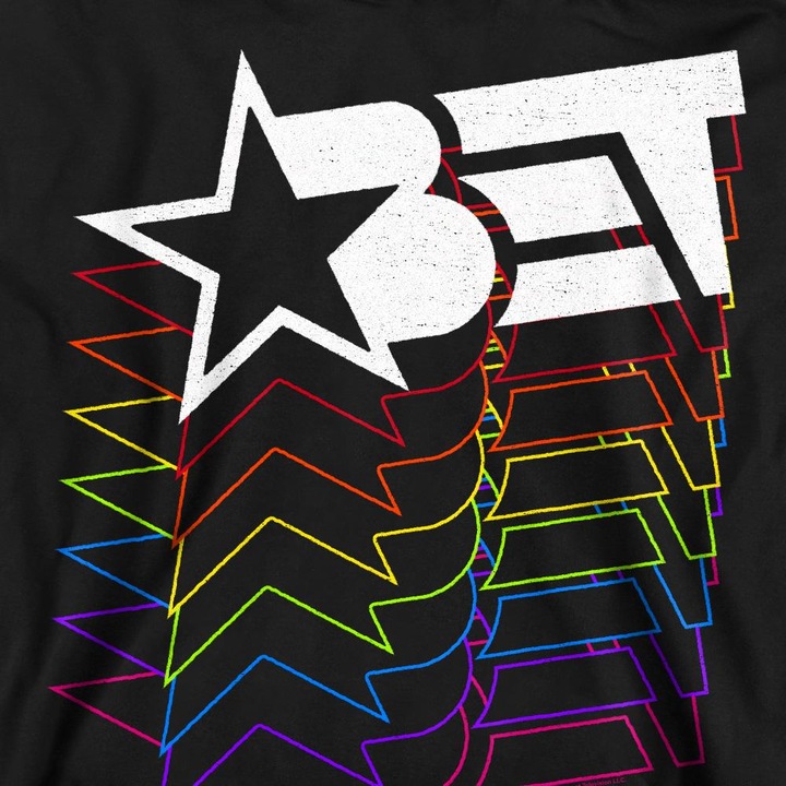 Immagine prodotto Bet Cascading Felpa Logo Arcobaleno Adulto Unisex (S)