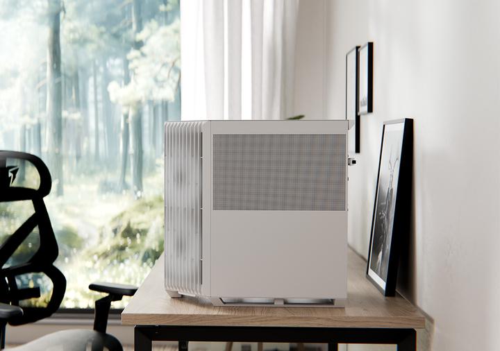 Produktbild APNX V1 PC-Gehäuse, Midi-Tower, ATX, Tempered Glass - weiss (ATX)