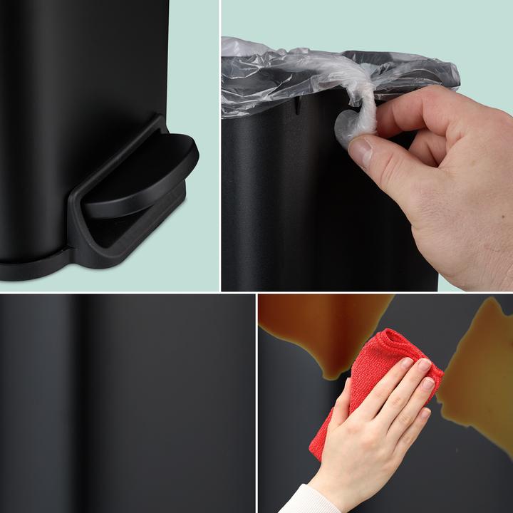 Produktbild Relaxdays Bad-Mülleimer (5 l)