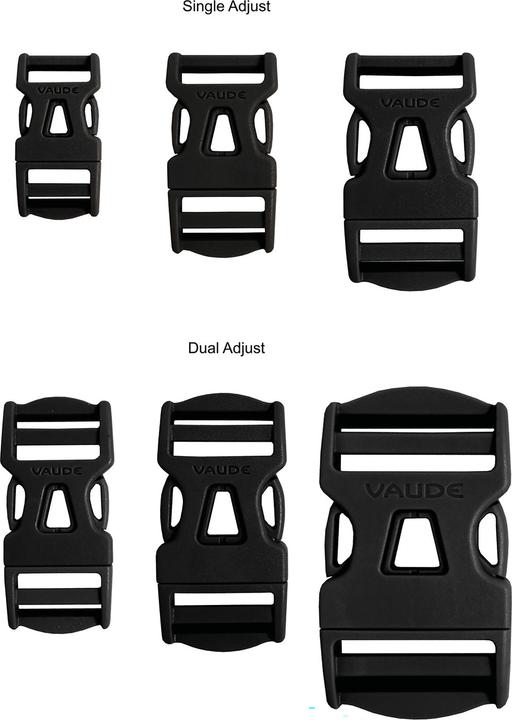 Produktbild Vaude Steckschnalle 15 mm Single Adjust