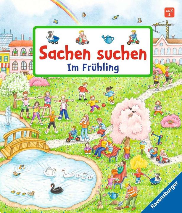 Actual product image Ravensburger Sachen suchen: Im Frühling (German, Susanne Gernhäuser, 2020)