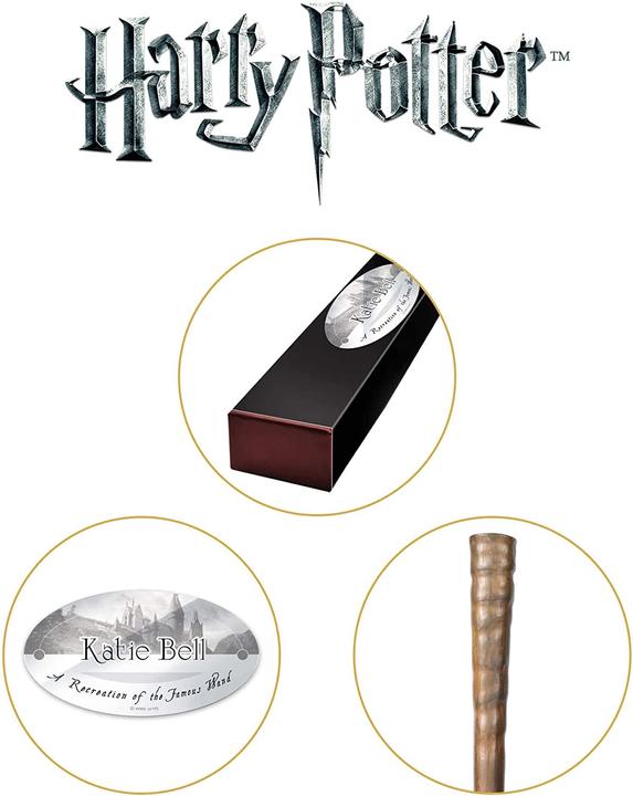 Actual product image Noble Collection Harry Potter Zauberstab Katie Bell (Charakter-Edition)