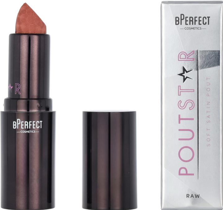 Image du produit BPerfect Cosmetics POUTSTAR satin lipstick #raw 3,5 gr (RAW)