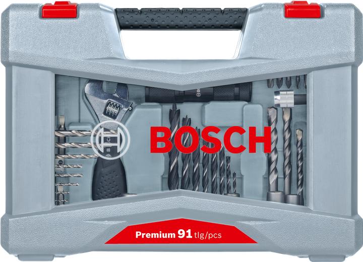 Produktbild Bosch Professional Zubehör 91-tlg. Premium X-Line Bohrer- und Schrauber-Set (2 - 6mm)