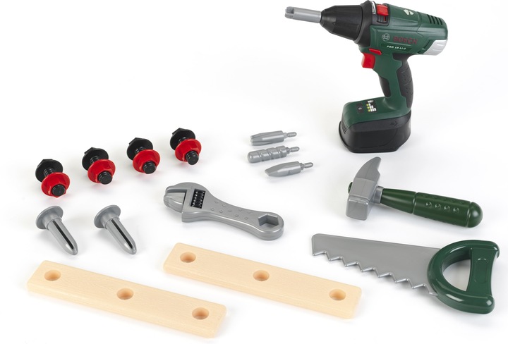 Bosch Toolbox + cordless screwdriver