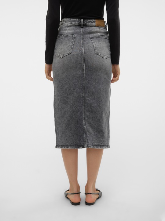 Produktbild Vero Moda VMVERI Hohe Taille Midirock Jeansrock (XXL)