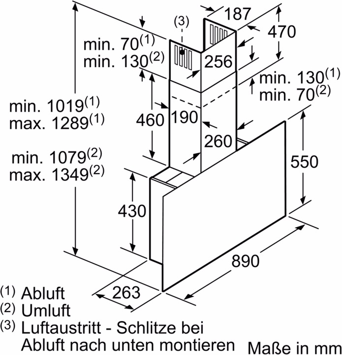 Produktbild Bosch Hausgeräte DWF97RU60 (Wandhaube)