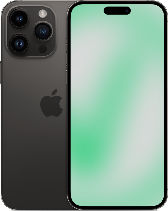Produktbild Revendo iPhone 14 Pro Max (512 GB, Space Black, 6.70", 48 Mpx, SIM + eSIM, C / Gut)