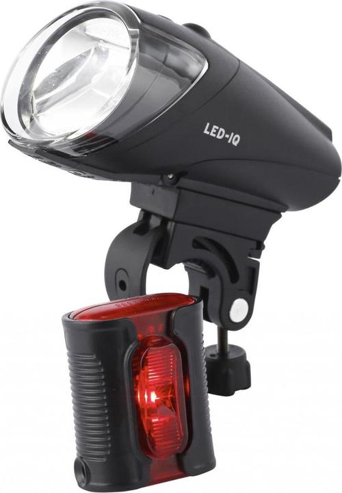 Actual product image Busch & Müller Busch & Mügarer - Headlight IXON IQ Premium - LED - Battery with charger - Black