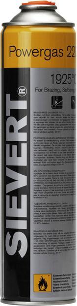 Actual product image Sievert Gas canister Powergas 336 gram