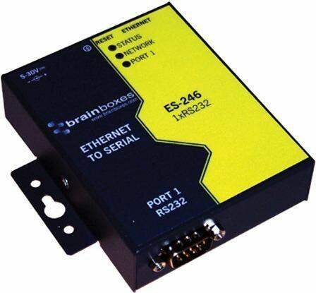 Produktbild Brainboxes ES-246 - Geräteserver - 100Mb LAN, RS-232 - TAA-konform
