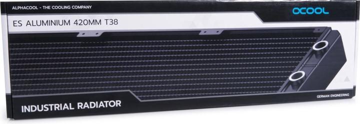 Produktbild Alphacool Alpha ES Aluminium 420 mm T38 -Industrie 1021483 (140 mm)