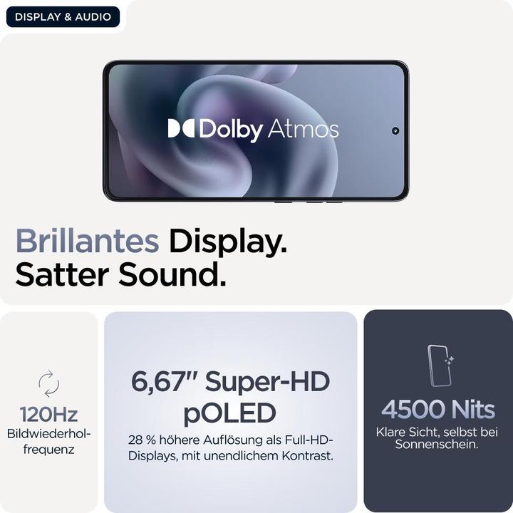 Produktbild Motorola Moto G86 (256 GB, Spellbound, 6.67", Dual SIM, 5G)