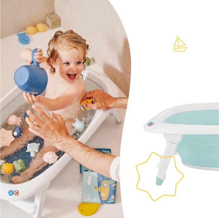 Actual product image Badabulle Faltbare Babybadewanne