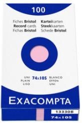 Produktbild Exacompta Karteikarten (74 x 105 mm, 205 g/m², 100 x)