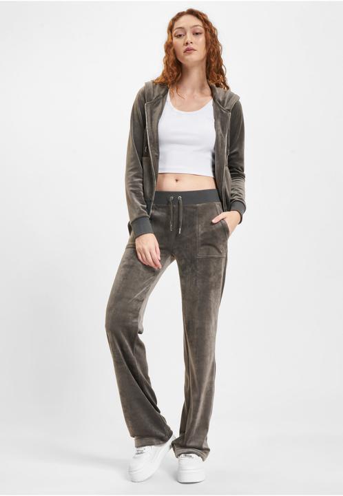 Actual product image Juicy Couture ZIP THROUGH HOODIE WITH ZIP PULL & JC - 102755 (S)