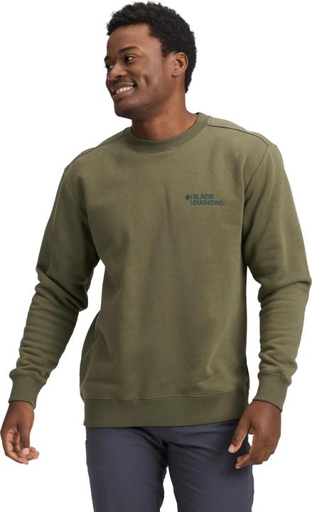 Actual product image Black Diamond Men's Mini Stacked Crewneck (Pullover) (M)