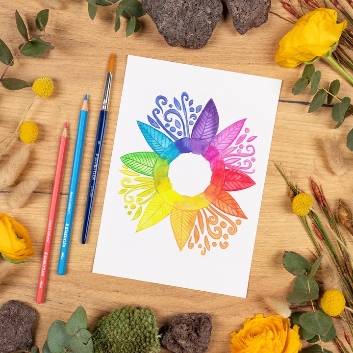 Produktbild Staedtler 146 10C Wasservermalbare Farbstifte (24 Farben, 24 x)
