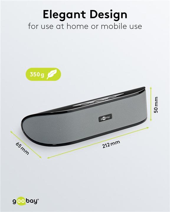 Actual product image Goobay SoundBar (2.0 Channel)