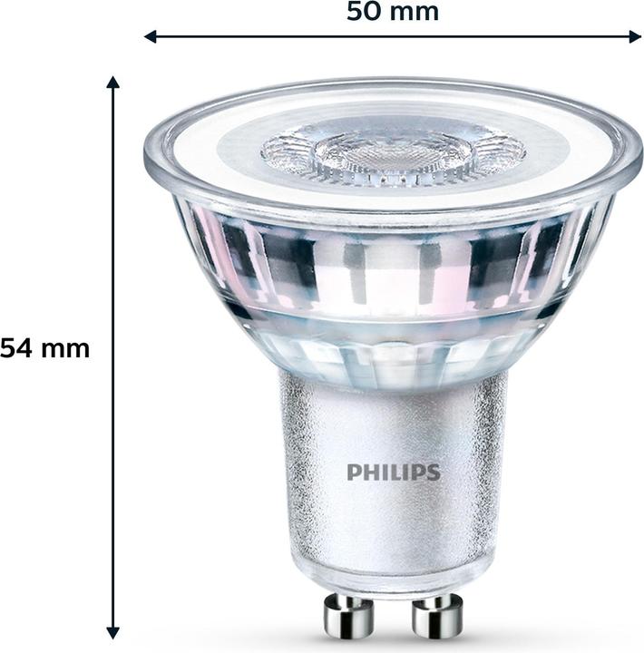 Produktbild Philips Spot (GU10, 3.50 W, 255 lm, 1 x, F)