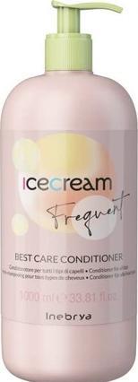 Produktbild Inebrya Ice Cream Frequent Best Care profesjonalna odżywka do włosów 1000ml (1000 ml)